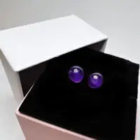 Amethyst Sterling Silver Studs