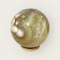 Flower Agate Sphere