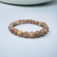 Natural Red Veined Jasper Bracelet